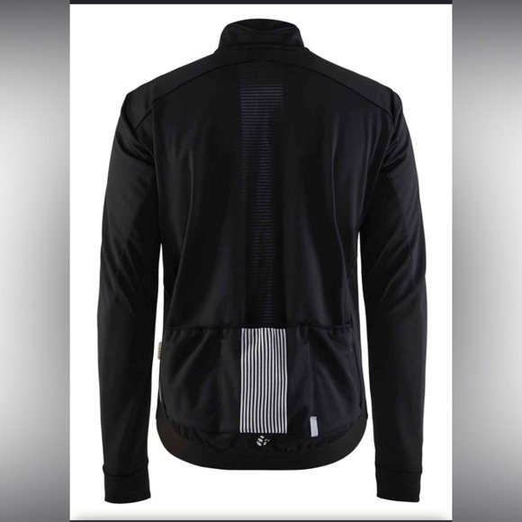 Craft Verve Glow Wayerproof Biking Jacket Black Sz S Bike Cycling Gear Tactic - Picture 6 of 16